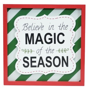 Believe in the Magic Christmas Wall Decor